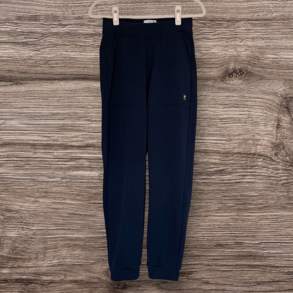 Dudley Stephens Squall Sweatpants French Terry Navy Blue XS